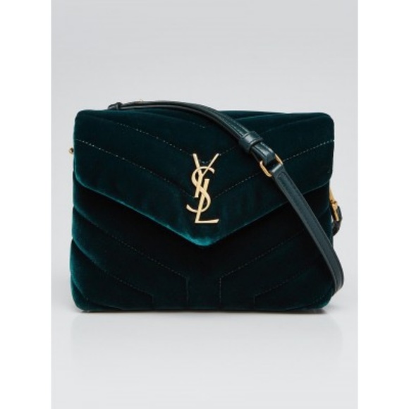 ysl loulou velvet bag
